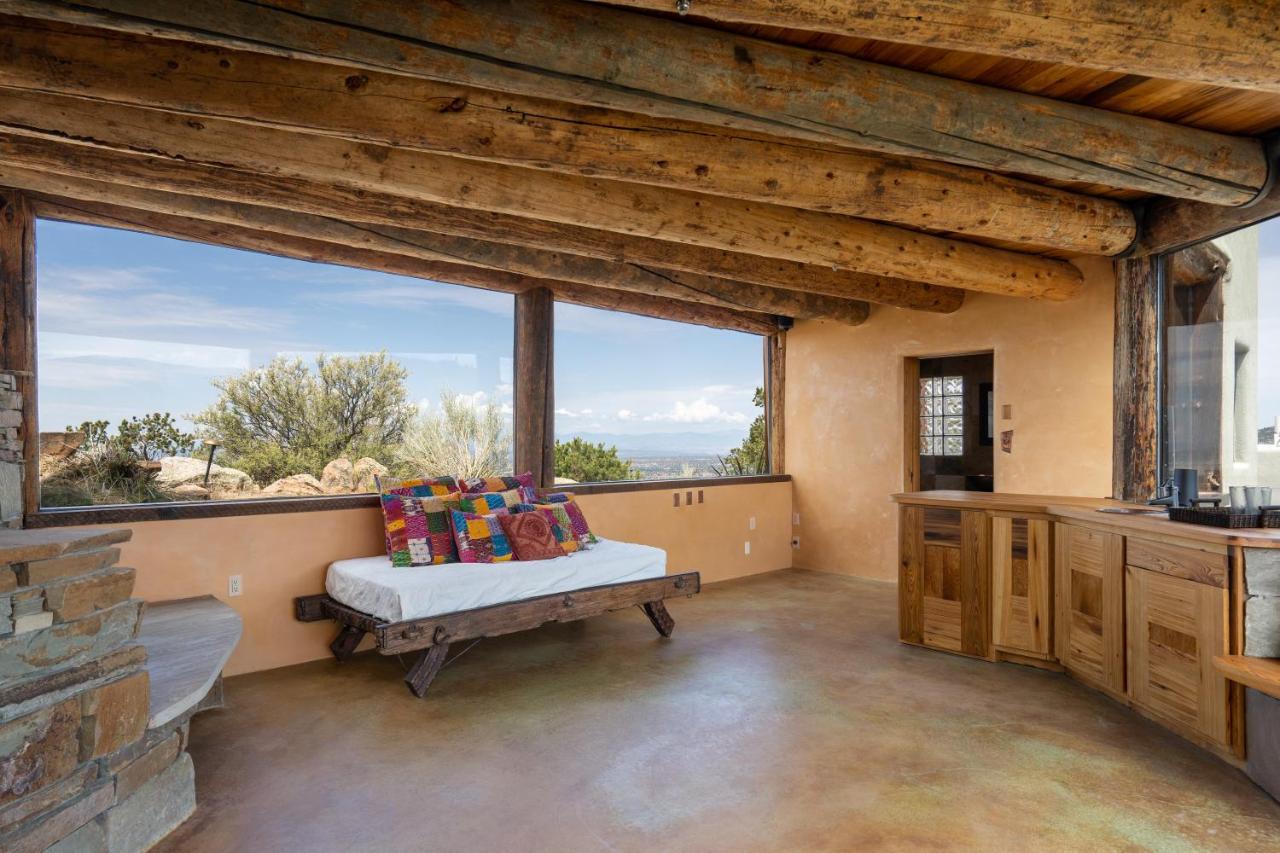 Santa Fe Ridgetop Retreat With 2 Hot Tubs And Views Exterior photo